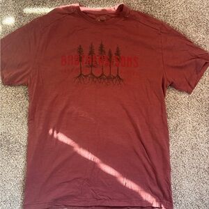 Men's Rust Short-Sleeve Graphic Tee